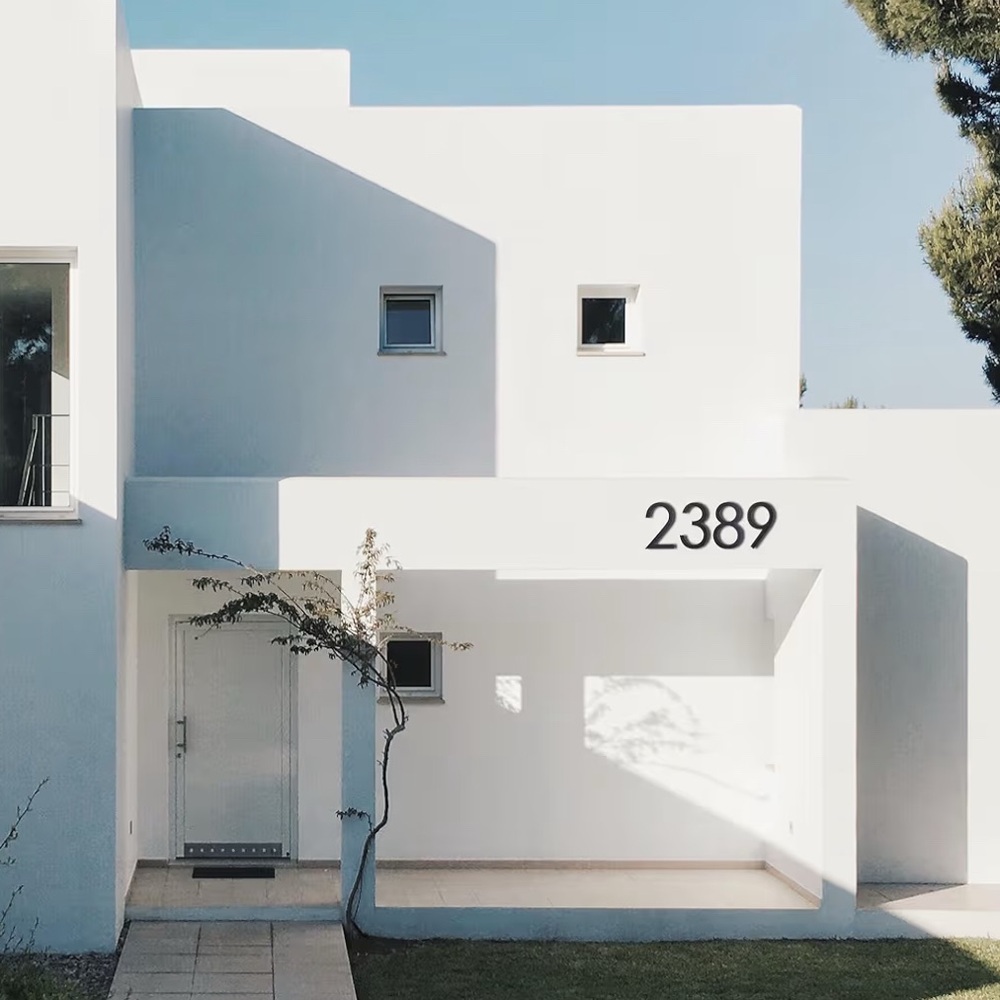 Modern House Numbers #2 - Picture 7 of 7